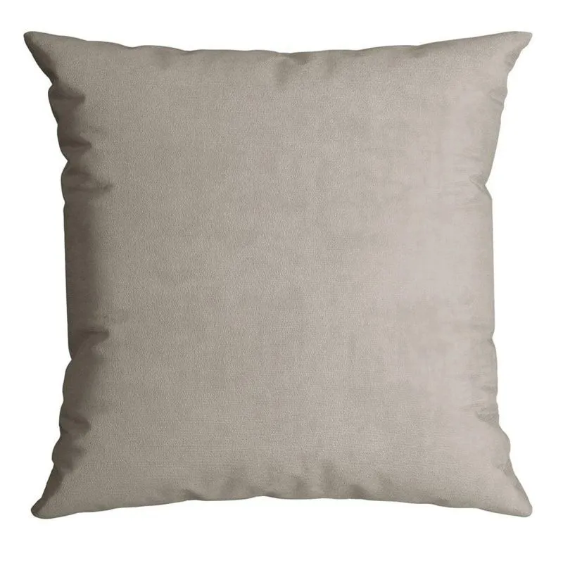 Almofada Velveteen Areia 791 Basica 43x43cm Belchior