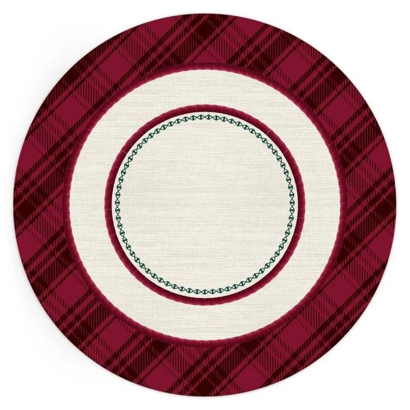 Capa Sousplat Natalina Petalas Natal 534049 2Und 35Cm