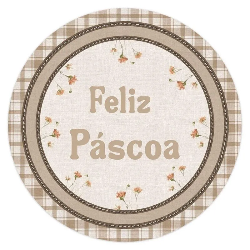 Capa De Sousplat De Pascoa 534245 C/2Und Diâmetro 35Cm