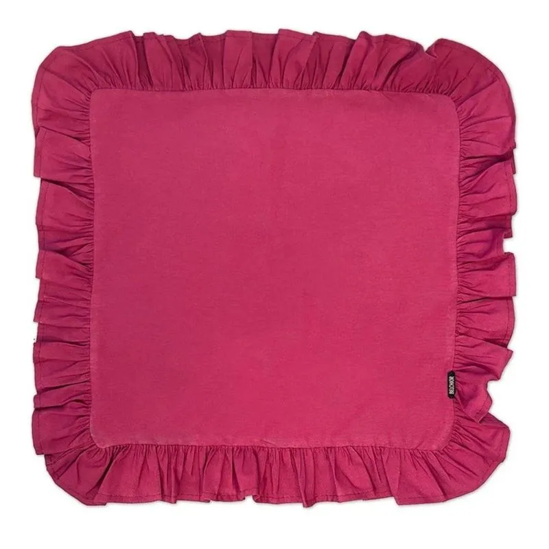 Guardanapo Com Babado Fucsia 147 40cm Com 2unid