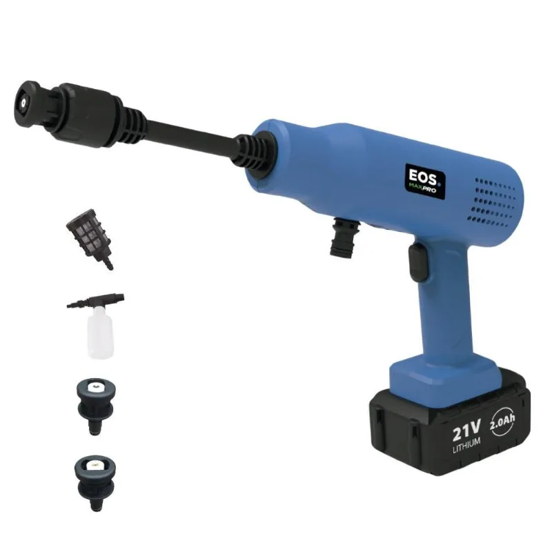 Bomba de Limpeza Pressurizadora Pistola eos com Bateria 21V ELP03
