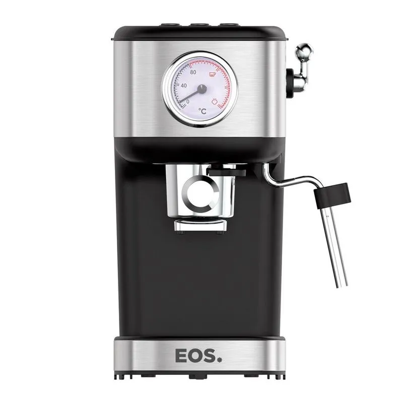 Cafeteira Espresso EOS 2 em 1 Italiana com 20 Bar de Pressão Inox ECF06EC 220V