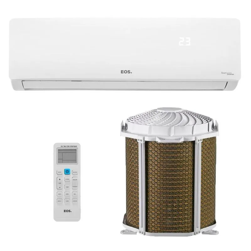 Ar-Condicionado Split Inverter 9000 BTUs EOS Smart Connect High Wall Só Frio EAS9000IFE2/EAS9000IFI2 220V