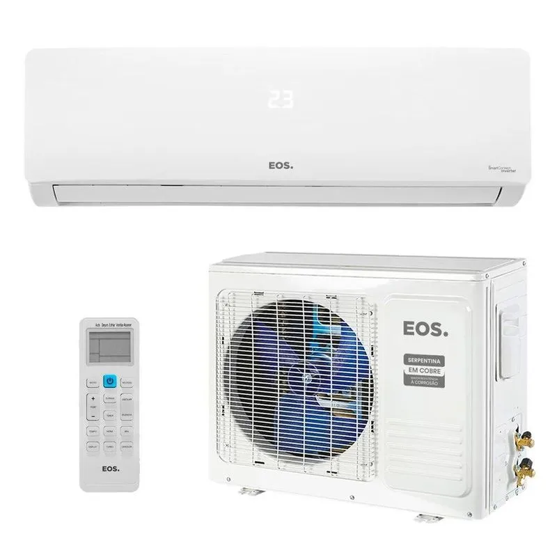 Ar-Condicionado Split Inverter 36000 BTUs EOS Smart Connect High Wall Quente e Frio EAS36000IQFI2/EAS36000IQFE2 220V