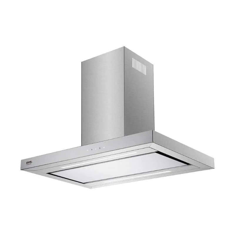 Coifa e Depurador de Ilha eos 90cm Premium Digital Touch Inox EPCO90ITDI 220V