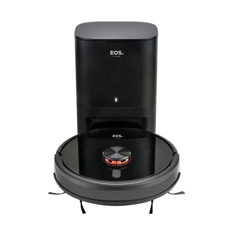 Robô Aspirador de Pó Inteligente eos Smart Self Clean Laser Map com Controle por Alexa e Google EAR03 220V
