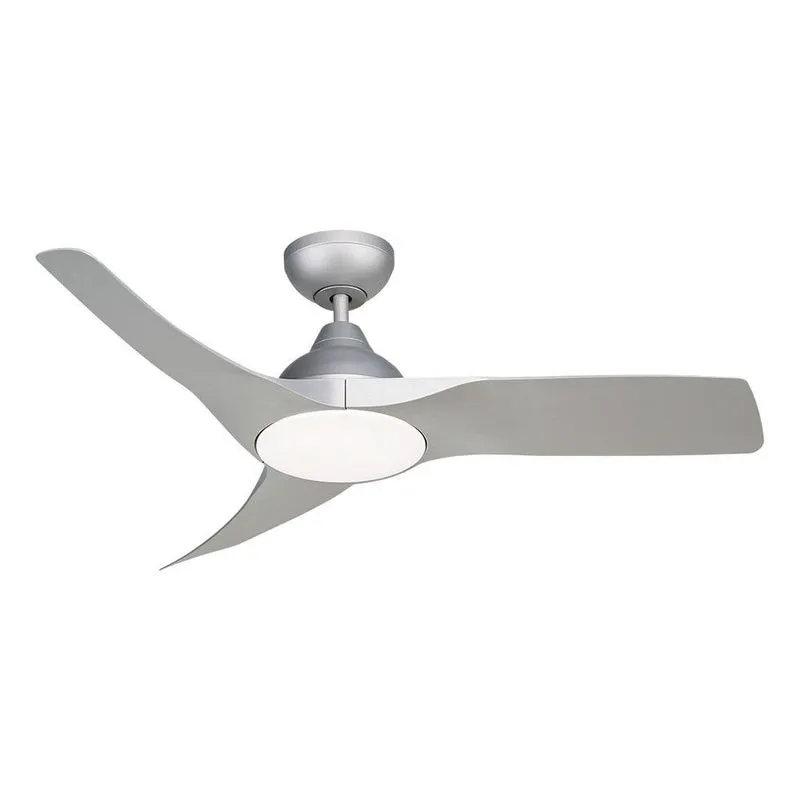 Ventilador de Teto eos Turbo Vento 3 Pás com Controle Remoto 112cm 150W Prata EVX110S Bivolt
