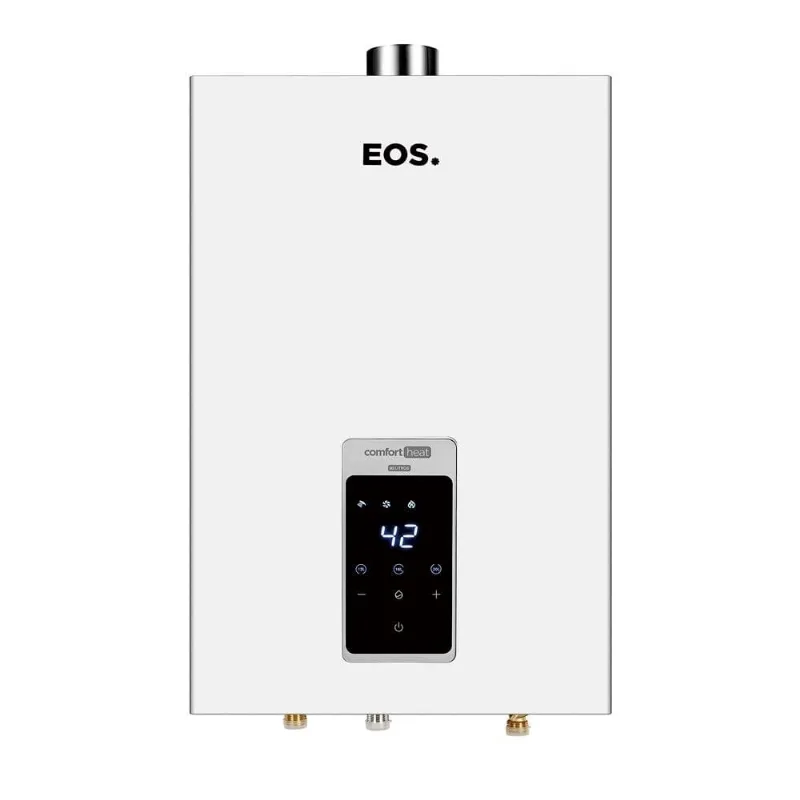 Aquecedor de Água a Gás EOS Digital 20 Litros (Gás Liquefeito de Petróleo) Exaustão Forçada Branco EAQ200GD Bivolt