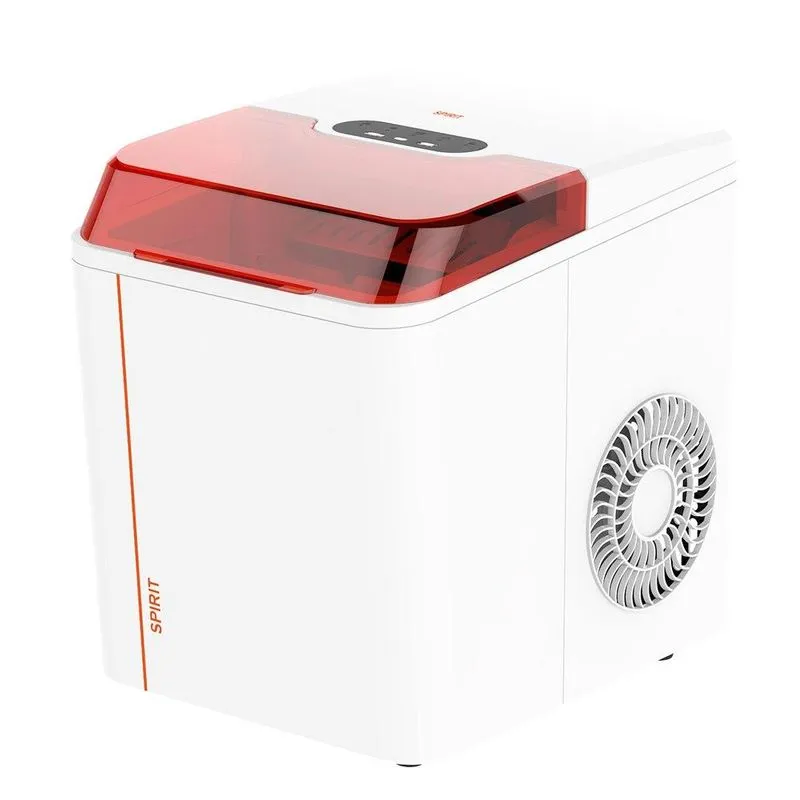 Máquina de Gelo Spirit 12Kg Branco e Laranja SMG1 110V