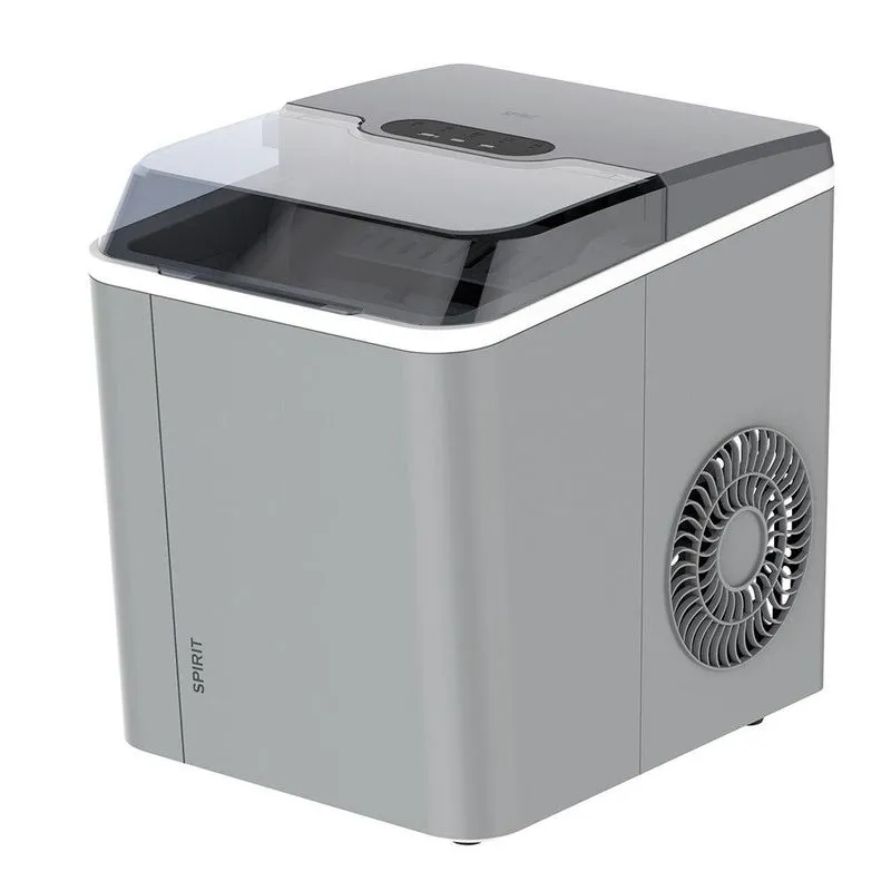Máquina de Gelo Spirit 12Kg Prata SMG1 110V