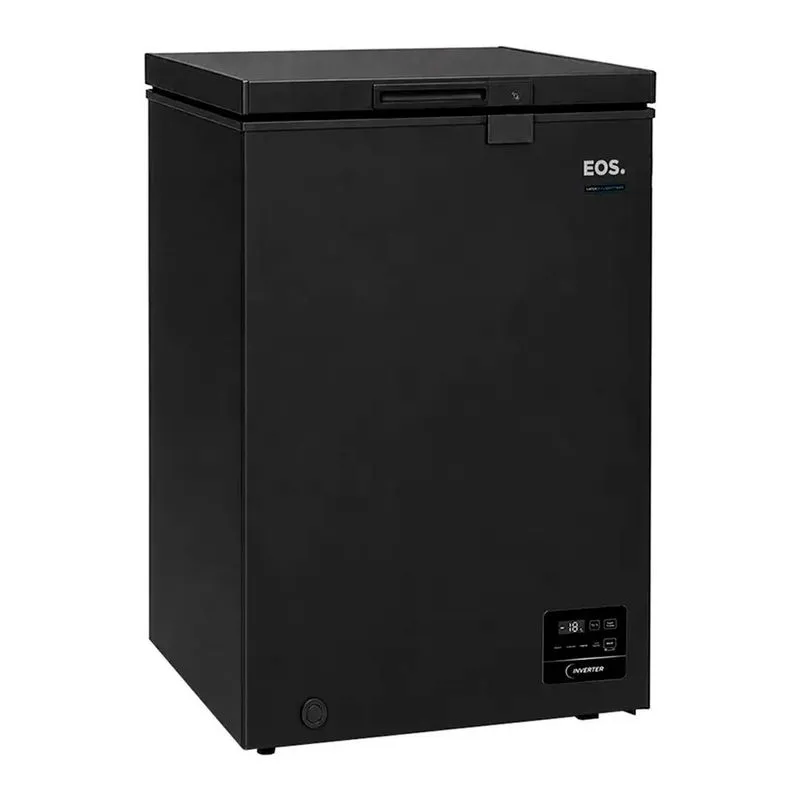 Freezer EFH101IDX 110 Litros 1 Porta Horizontal Degelo Manual Inverter EOS