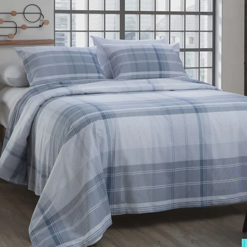 Jogo de Cama Casal 4 peças Percal 180 Fios New Innovi Kell