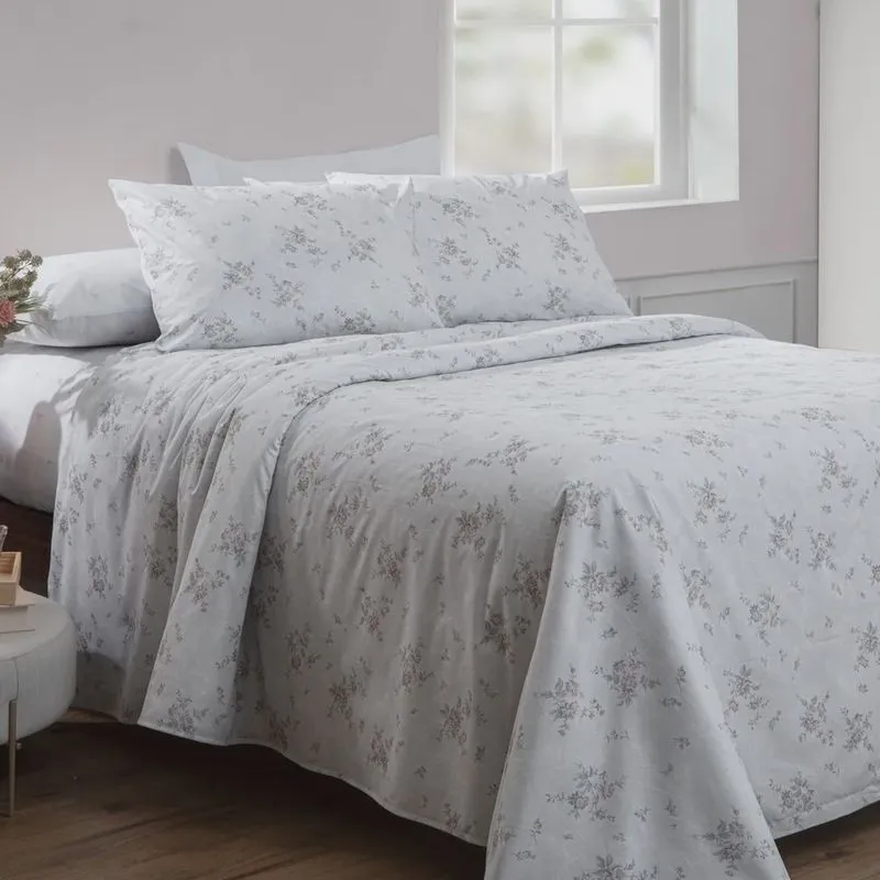 Jogo de Cama Queen 4 peças Percal 180 Fios New Innovi Fenicie