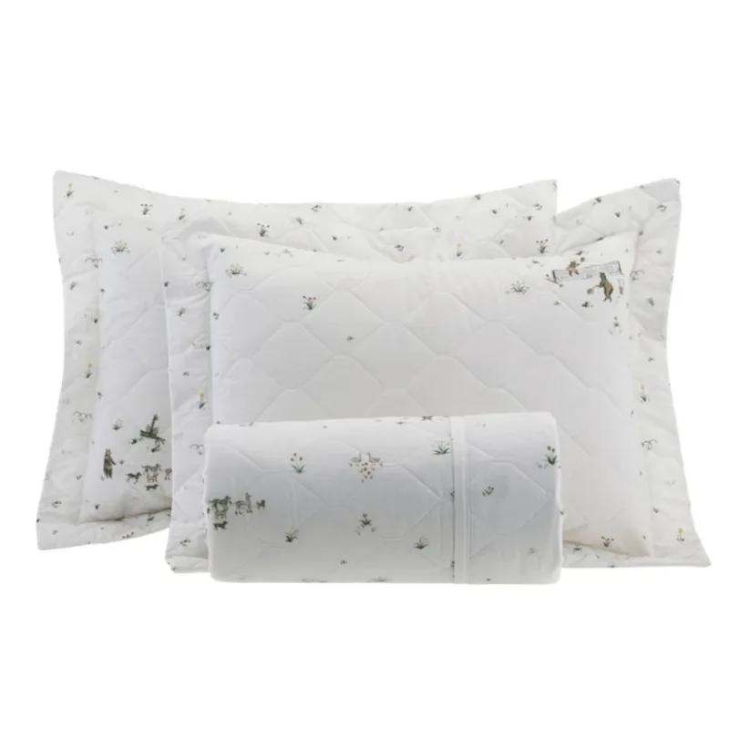 Cobre Leito Fifi Vida Bela Solteiro 100% Algodão Estampado - Kacyumara ESTAMPADO