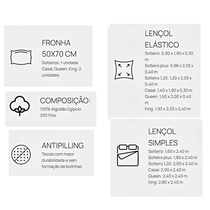 Jogo de Cama Alis Vida Bela Kacyumara Queen 4 Peças 100% Algodão 200 Fios Floral Branco Jogo de Cama Alis Vida Bela Queen 4 Peças 100% Algodão 200 Fios Branco Kacyumara