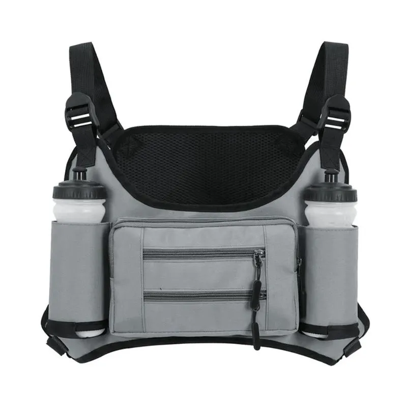 Pochete Colete Peitoral Esportivo Bolsa Bag Ciclismo Trilhas