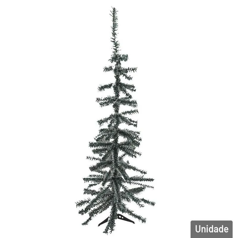 Árvore Nevada 120cm 110 Galhos Natal - Tudo Em Caixa