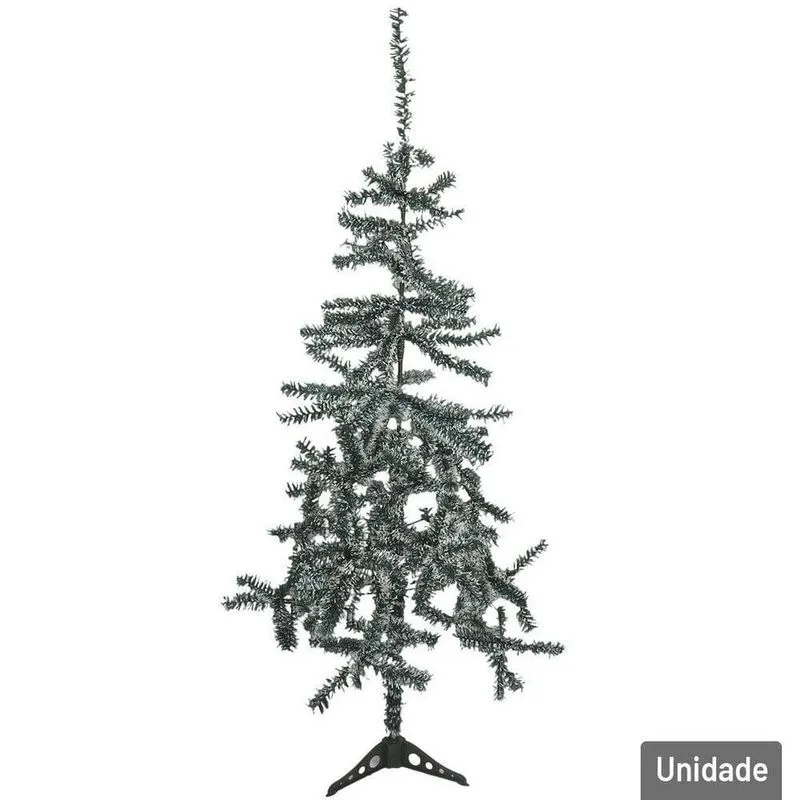 Árvore Nevada 150cm 220 Galhos Natal - Tudo Em Caixa