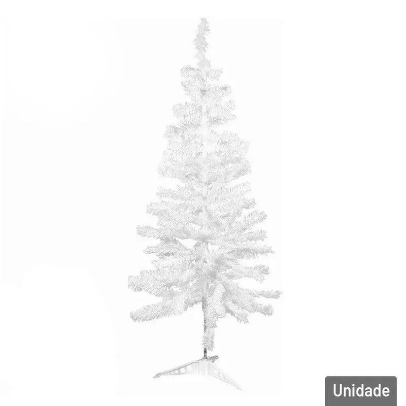 Árvore Branca 120cm 110 Galhos Natal - Tudo Em Caixa