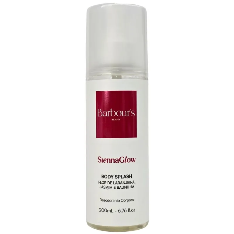 Body Splash Feminino Sienna Glow Barbours Beauty 200Ml