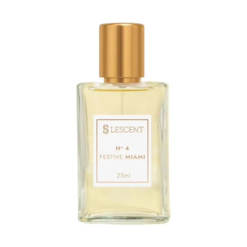 Perfume N4 Festive Miami - Deo Feminino - Lescent - 25ml