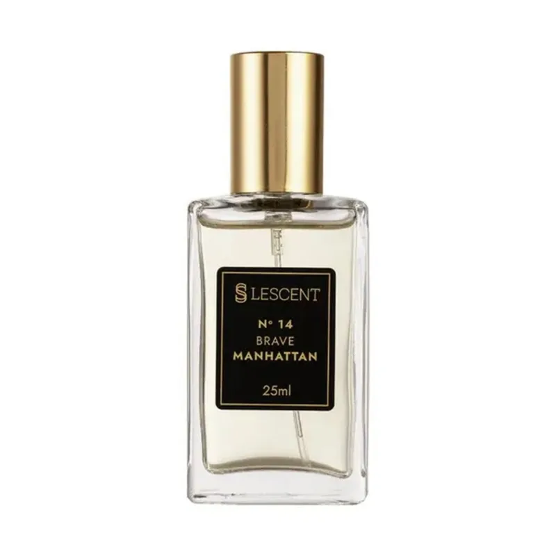 Perfume N14 Brave Manhattan - Deo Masculino - Lescent - 25ml