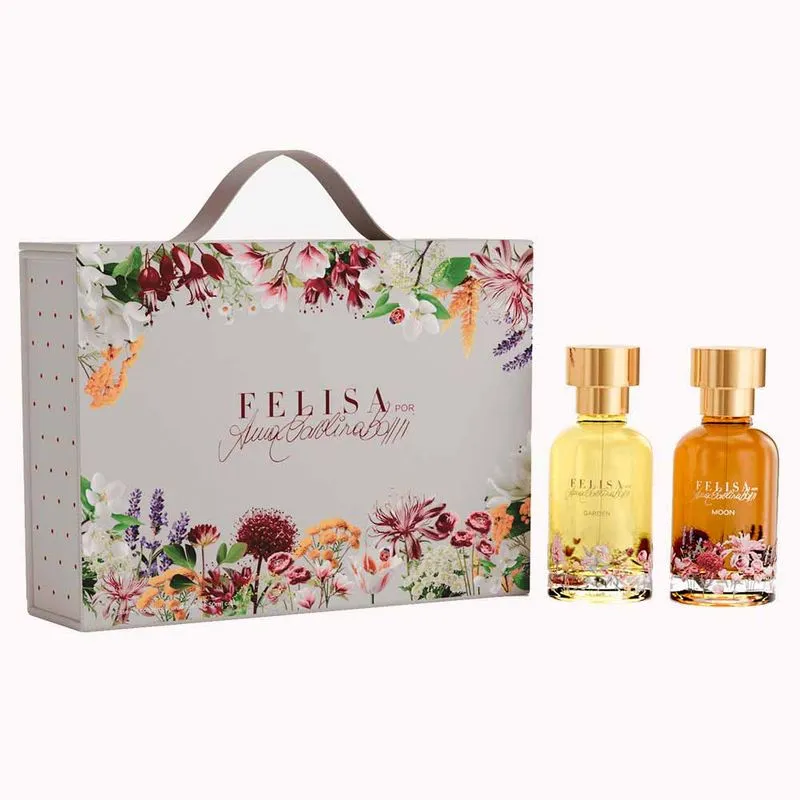 Coffret Felisa por Ana Carolina Bassi - Kit Perfume Garden & Moon EDP Kit