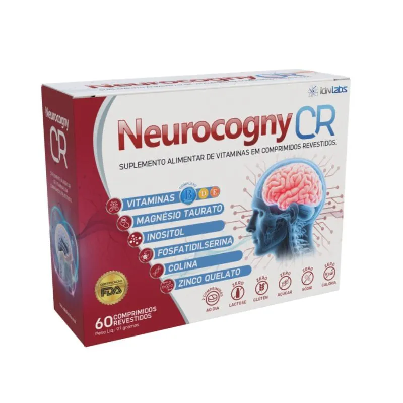 Neurocogny Cr - 60 Comprimidos Revestidos - Idn Labs