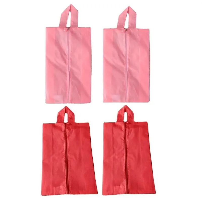 4 Bolsa Porta Sapato Viagem Tenis Calçado Roupa Mochila Top