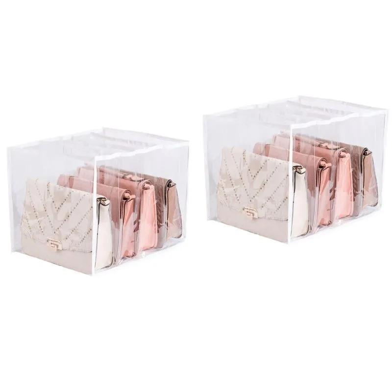 2 Colmeia Organizadora Gaveta Bolsa Multiuso 4 Nicho40x30x30