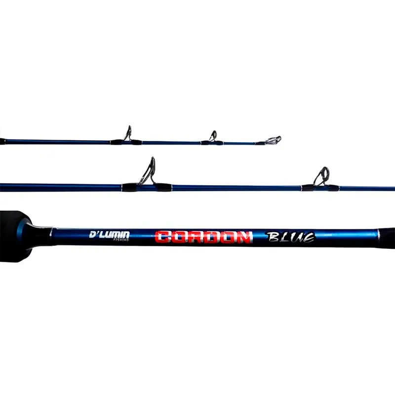 Vara Deyu Cordon Blue Molinete Scs661xh 1,98m 30-60lb Carbono Solido Inteiriça