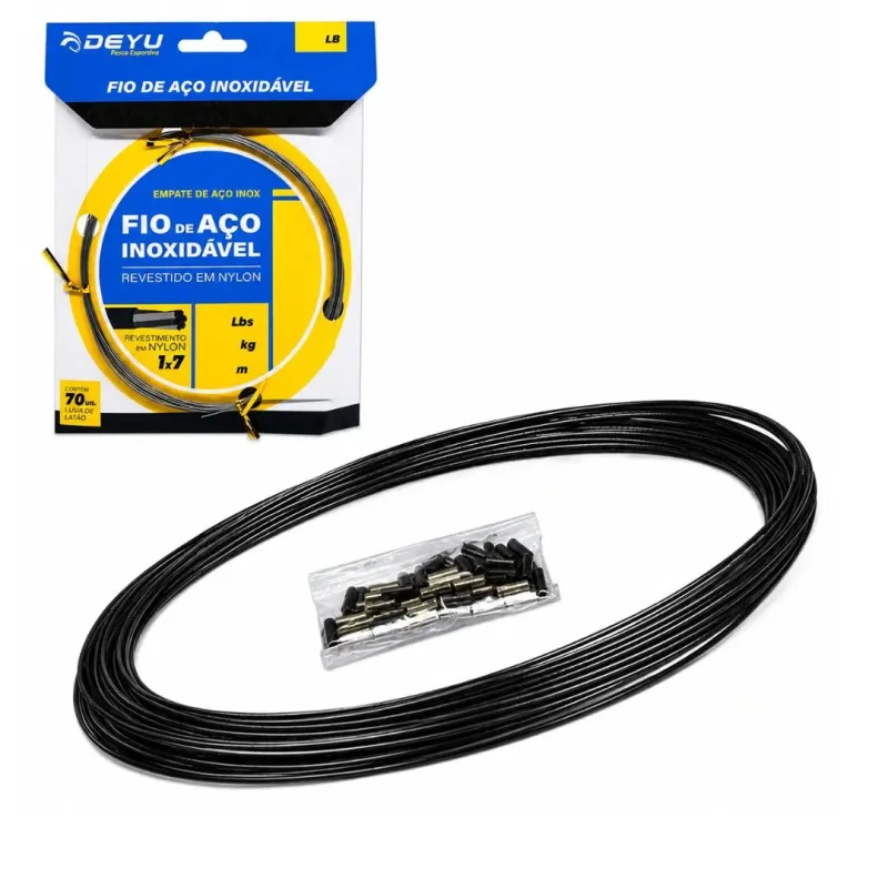 Empate Cabo de A�o Deyu Black c/ 10mts