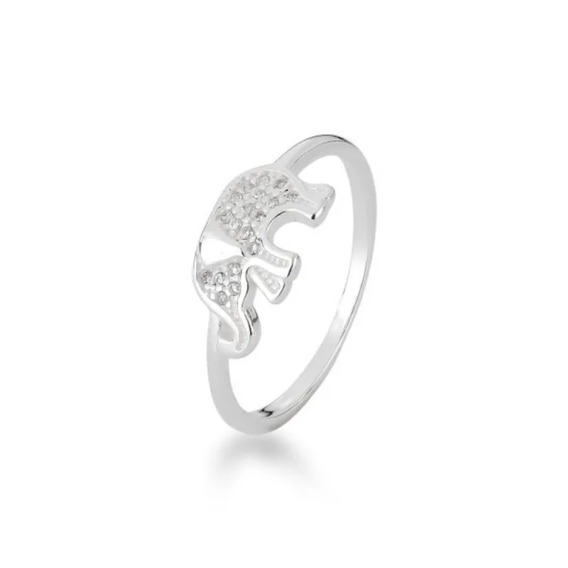 Anel Elefante da Sorte Prata 925 22 / Prata