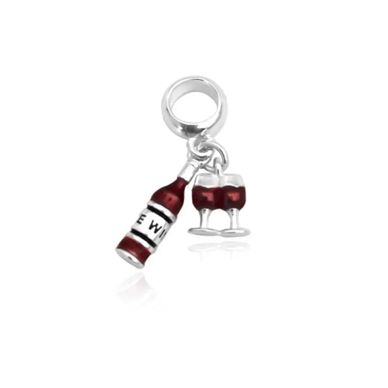 Berloque Comemorações Esmaltado Prata 925 Único / Prata - Atraktiva Joias