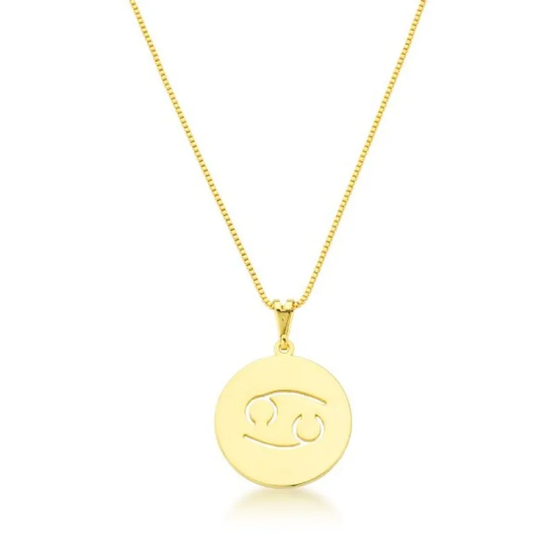 Colar de Signos Banhado a Ouro 18k
