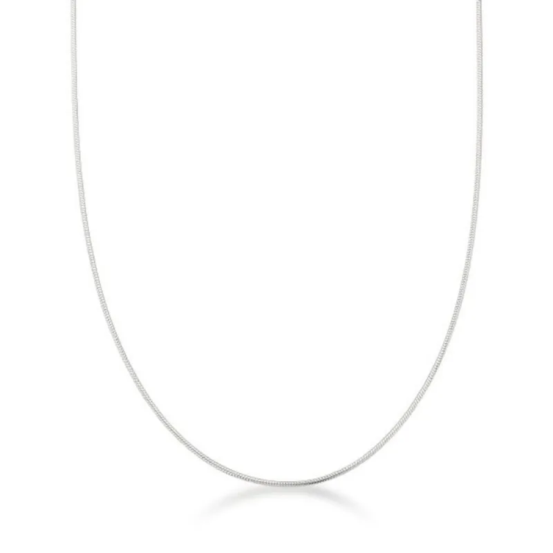 Corrente Rabo de Rato 1,1mm Prata 925 80cm / Prata - Atraktiva Joias
