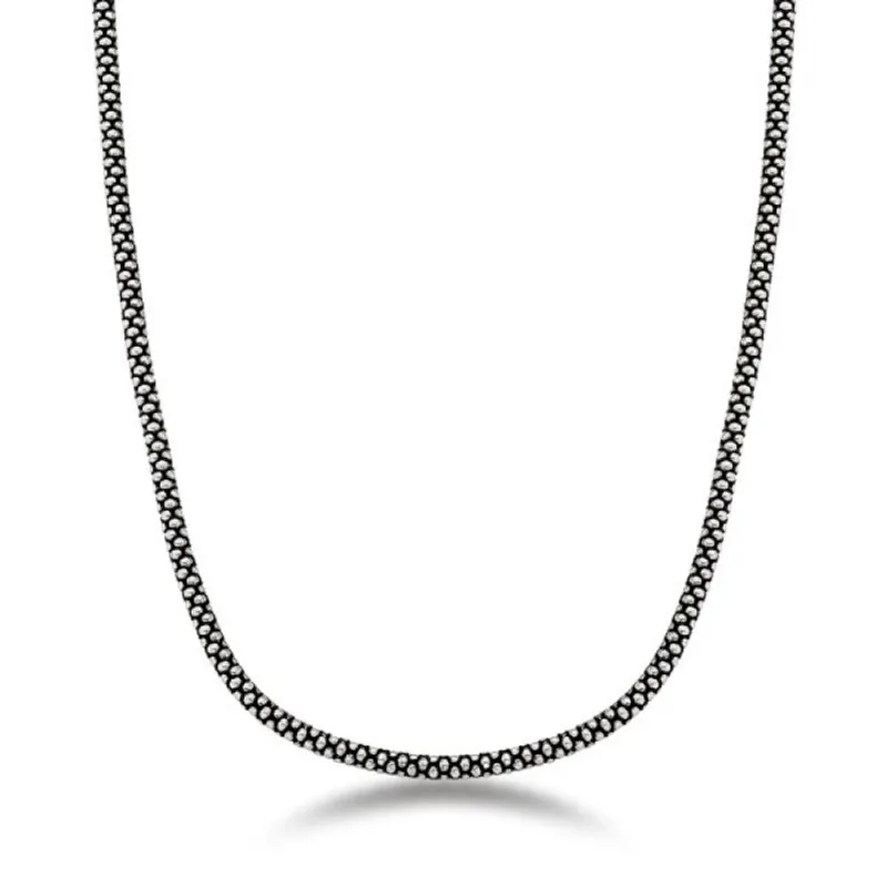Corrente Pipoca 2,8mm Prata de Bali 925 40cm / Prata