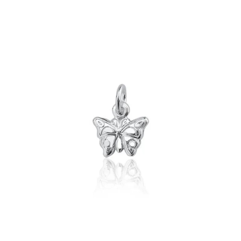 Pingente Borboleta Mini Prata 925 1,4cm / Prata