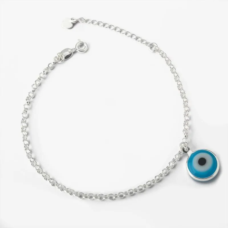 Pulseira Olho Grego em Prata 925 - Atraktiva Joias - Moda