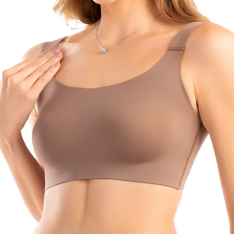 Soutien Moldado Em Lycra 3D Cappuccino