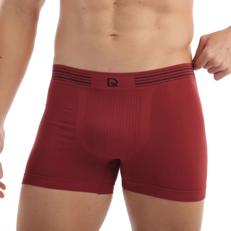 Cueca Boxer Asem Costura Vinho - DelRio