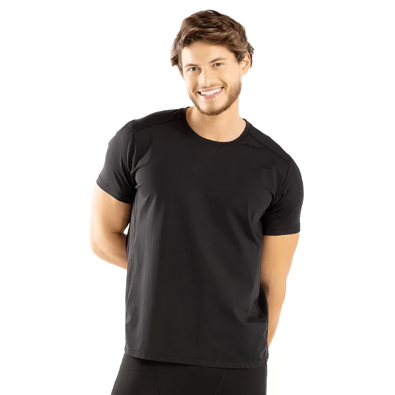 T-Shirt Com Recortes Preto - DelRio