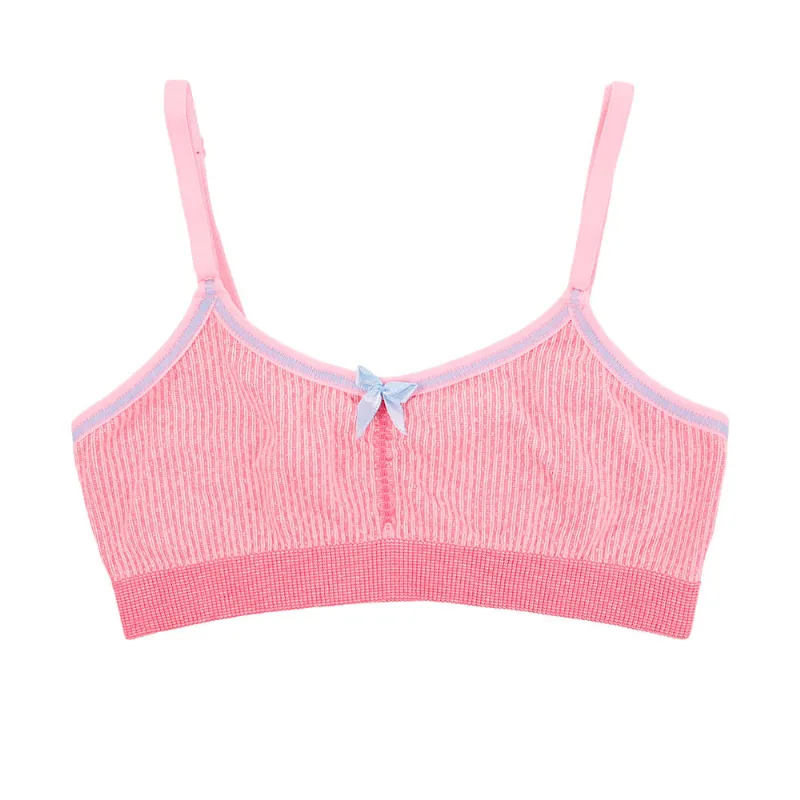Top Sem Constura Jacquard Infantil Chiclete