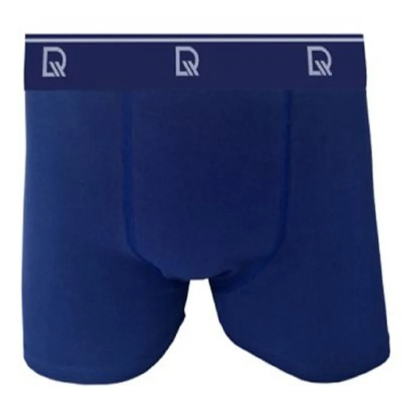 Cueca Boxer DelRio Cotton Masculina Azul BX12418
