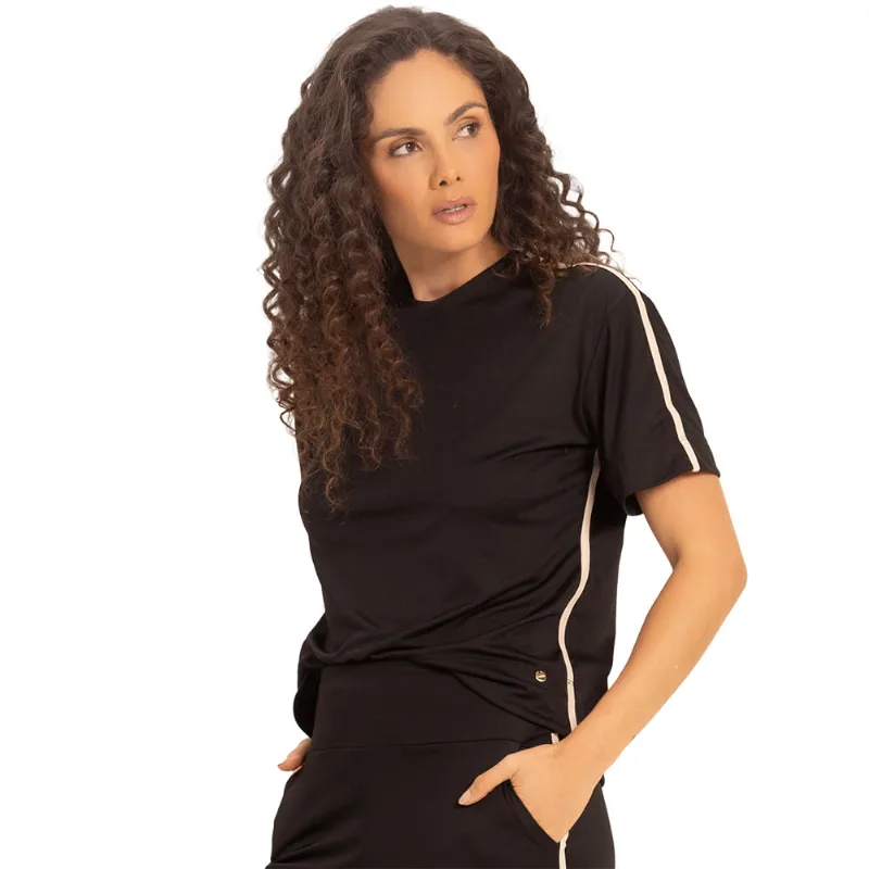 T-Shirt Basic Fit Preto