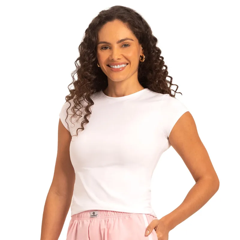 T-Shirt Em Sensitive Opaco Branco - DelRio