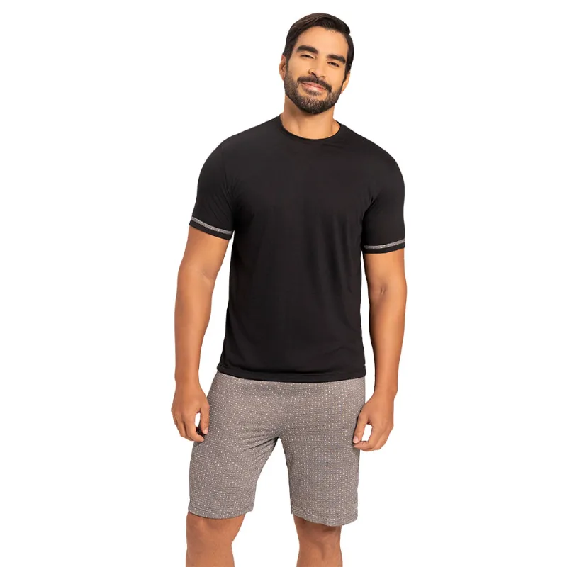 Pijama Masculino Preto - DelRio
