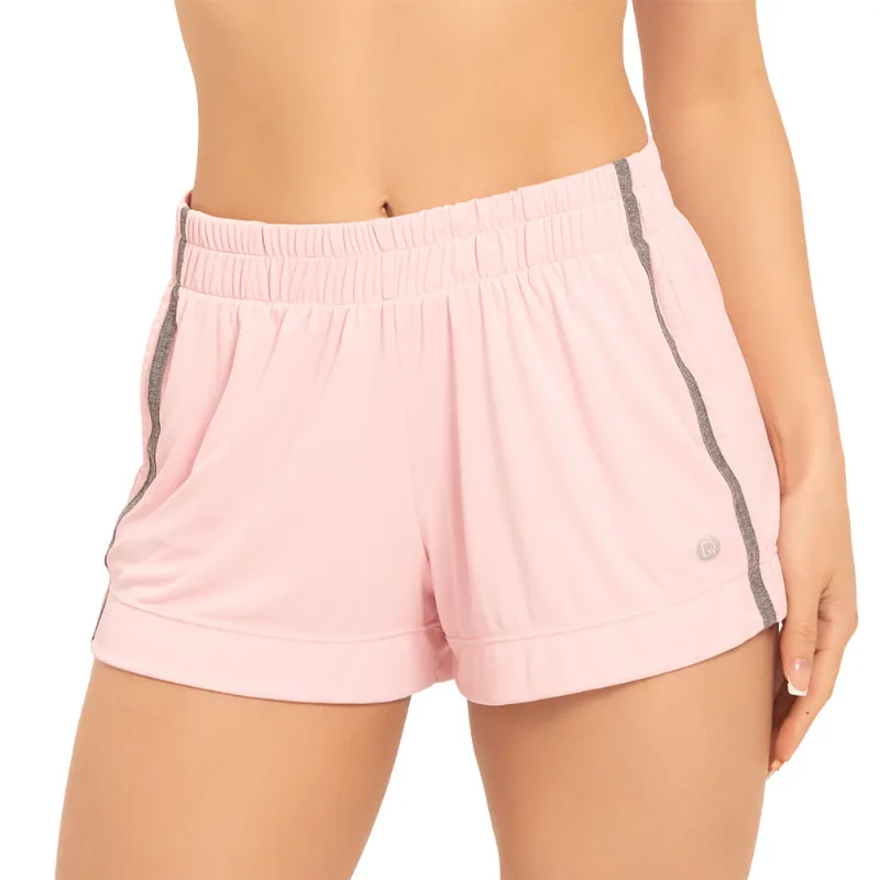 Short Fitness Basic Com Fita Lateral Ch/Cm - DelRio