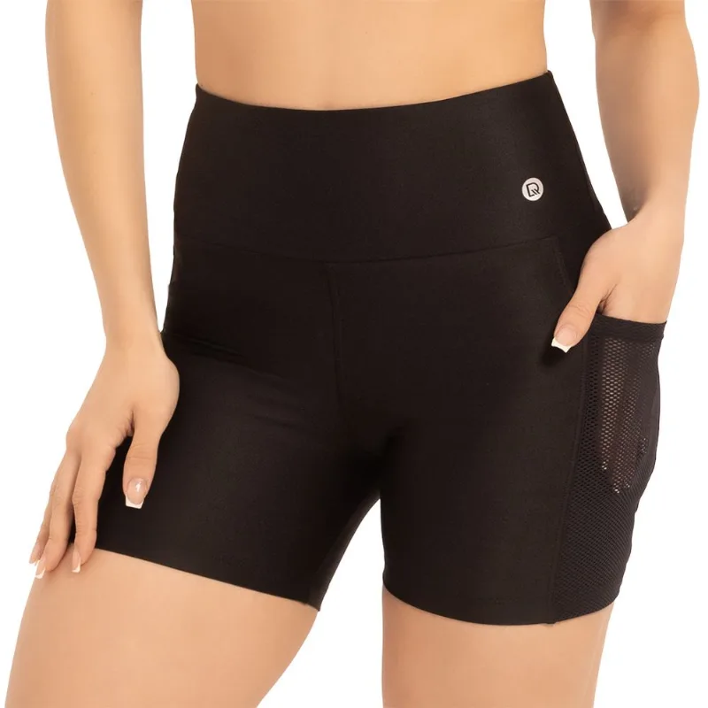 Bermuda Fitness Em Diva Fit E Bee House Preto - DelRio