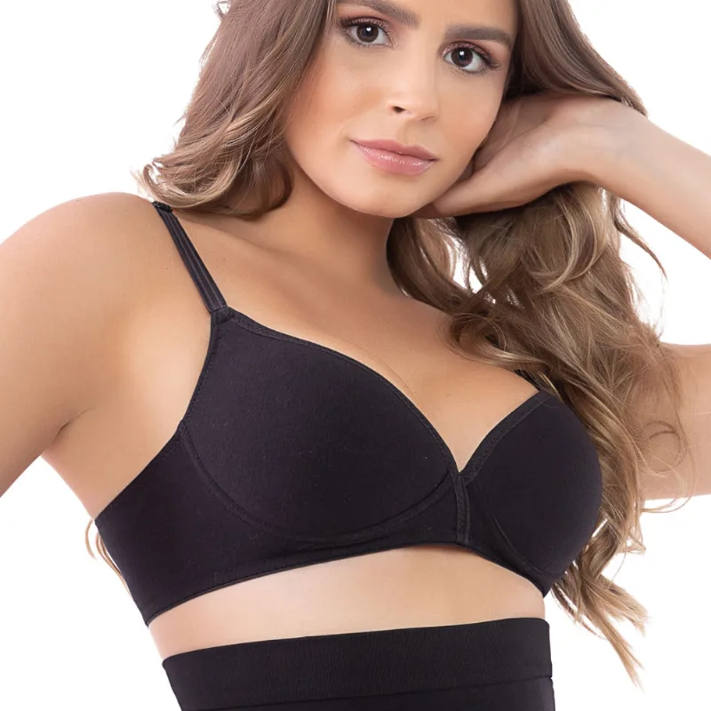 Soutien Em Modal Com Bojo Moldado Preto